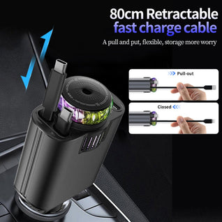 5-in-1 Starlight Car Charger
