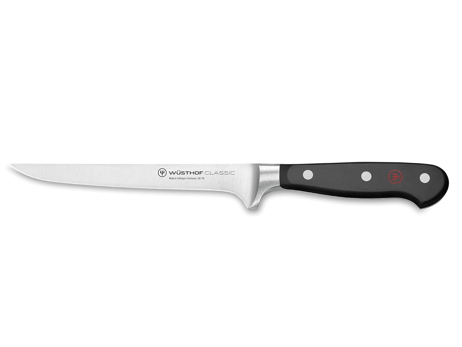 Wüsthof Classic Flexible Boning Knife, 6-Inch, Black - Image 4