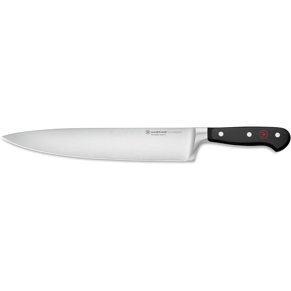 WÜSTHOF Classic 12” Chef’s Knife, Black